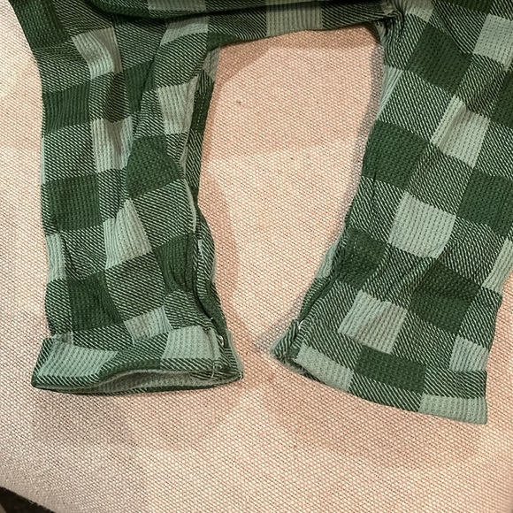 Mud Pie Baby Boys Green Plaid Bodysuit/NWT/12-18M - Picture 6 of 11